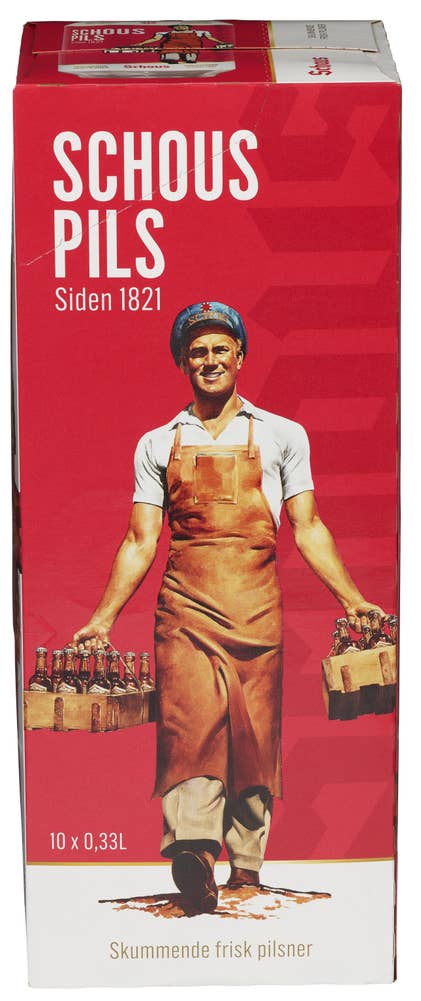 Schous Pilsner 10 x 0,33l
