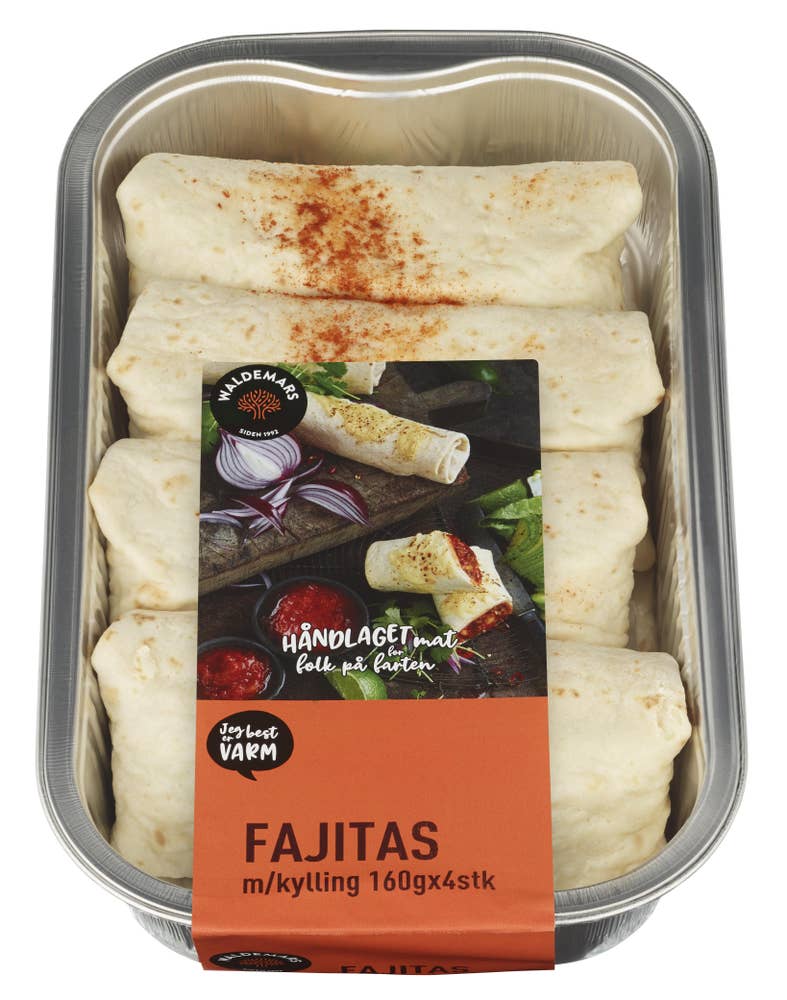 Waldemars Kylling fajitas