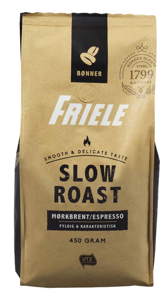 Friele Slow roast mørk Hele bønner