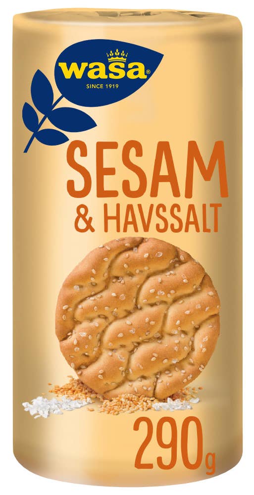 Wasa Knekkebrød Runda Sesam & Havsalt
