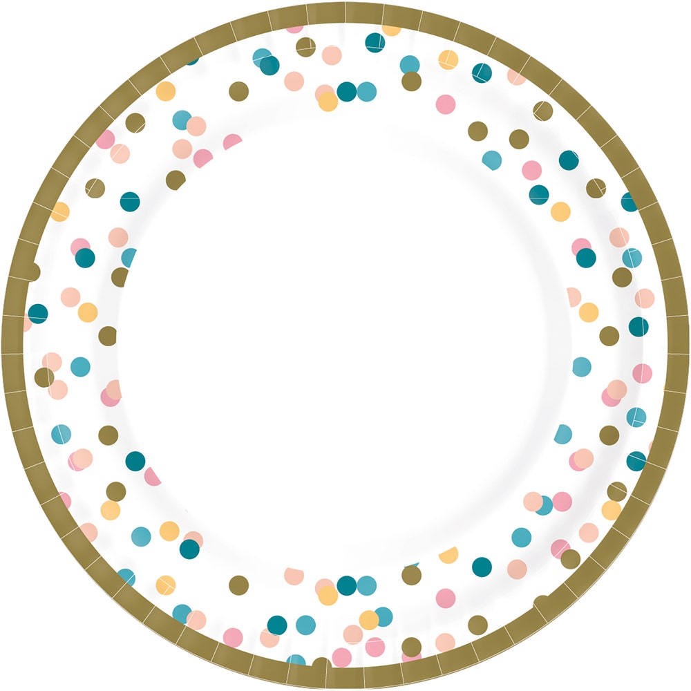Duni Papptallerken Dream Dots 22cm