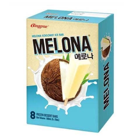 Melona Ispinne Coconut 8 pk