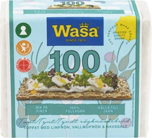 Wasa Knekkebrød 100 Frø & Havsalt
