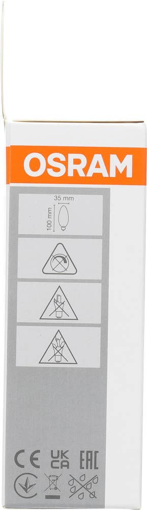 Osram LED-lyspære CLB 40 Klar, E14, 2-pk