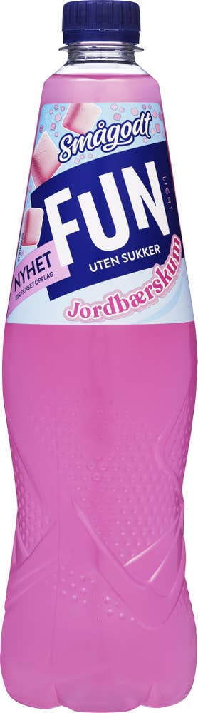 Fun Light Jordbærskum