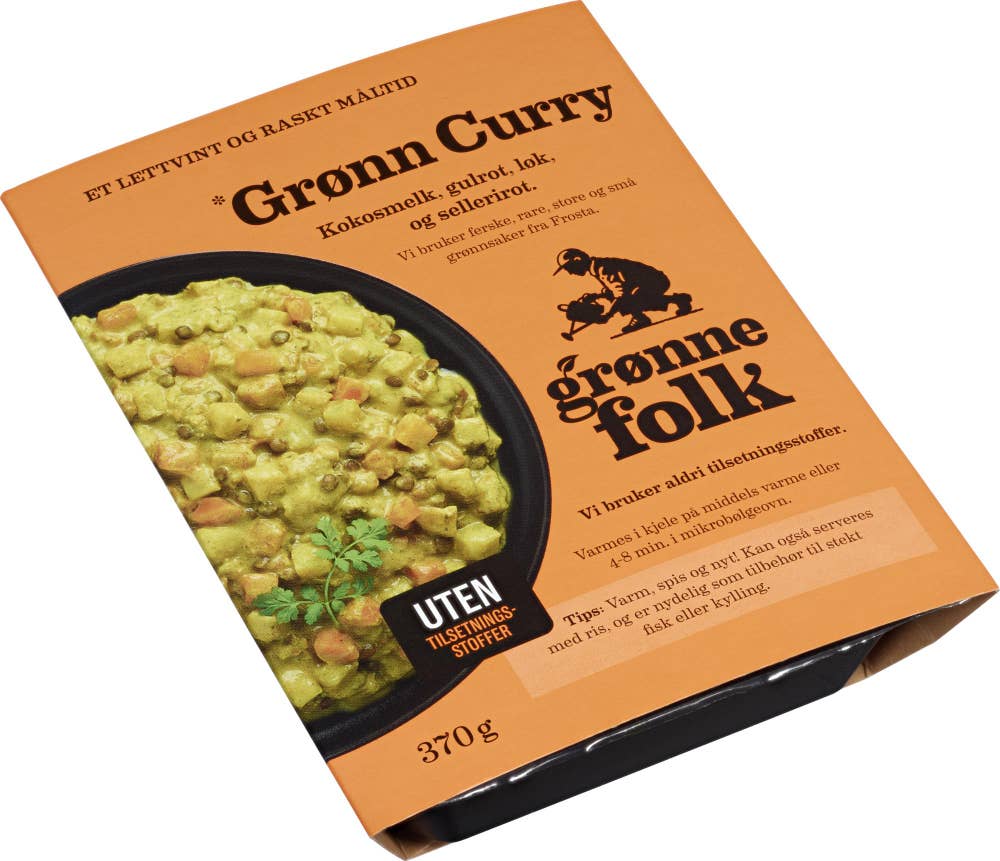 GRØNNE FOLK Grønn curry
