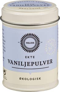 Helios Ekte vaniljepulver Økologisk