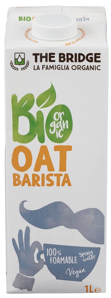 THE BRIDGE BIO Havrebaristadrikk skummbar