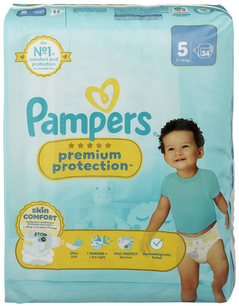 Pampers Bleier Premium-Protection S5 11-16KG