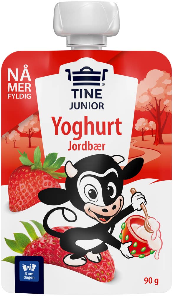 TINE Junior yoghurt Jordbær