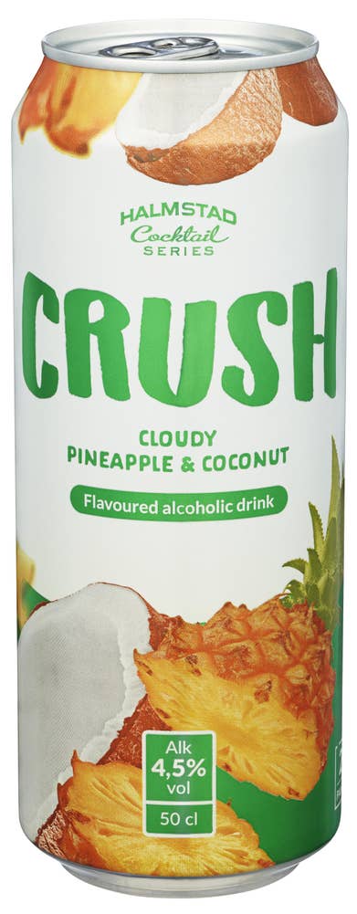 Halmstad Crush Cloudy Pineapple & Coconut