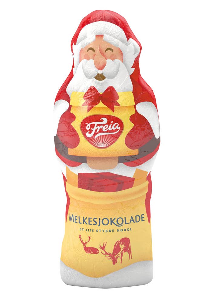 FREIA Julenisse Melkesjokolade