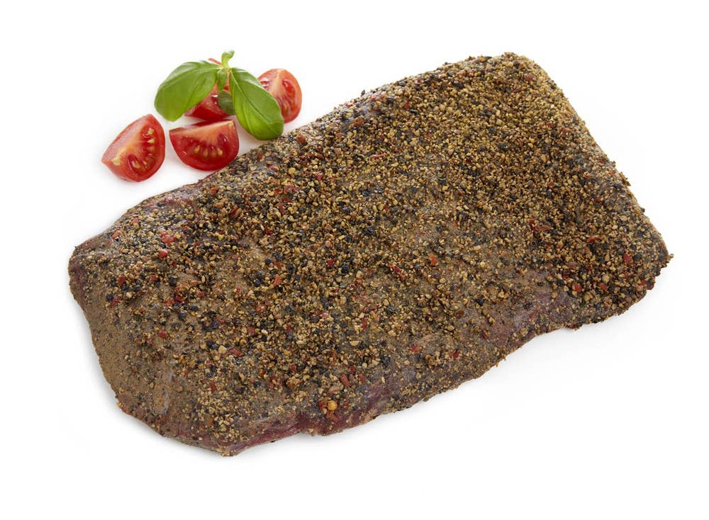 Strlm-Larsen AS Flanksteak med Grov Pepper Rå