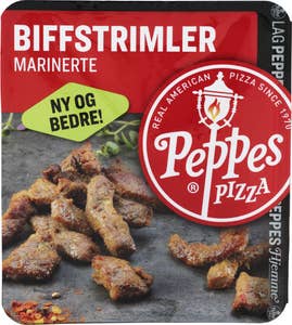 Peppes Pizza Marinerte biffstrimler