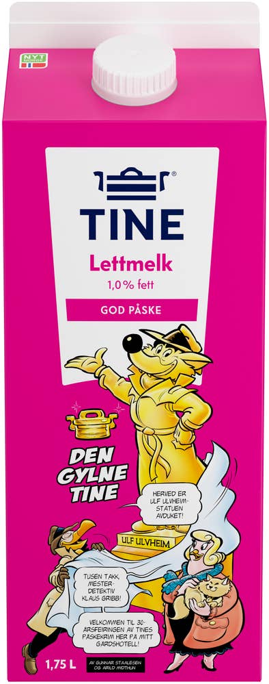 Tine Lettmelk 1% fett
