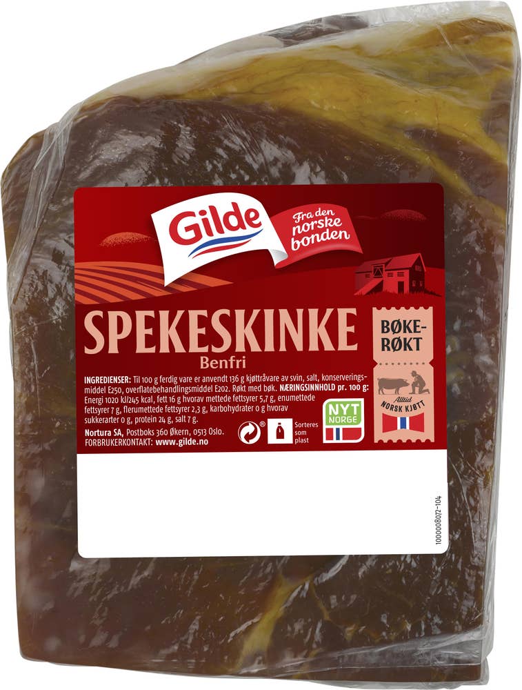 Gilde Røkt Spekeskinke Bit Uten Ben