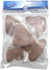 East Coast Tunfisk skiver 180/220 Rå uten bein og skinn