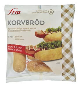 Fria Pølsebrød Glutenfri