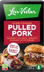 Leiv Vidar Pulled Pork Slow cooked