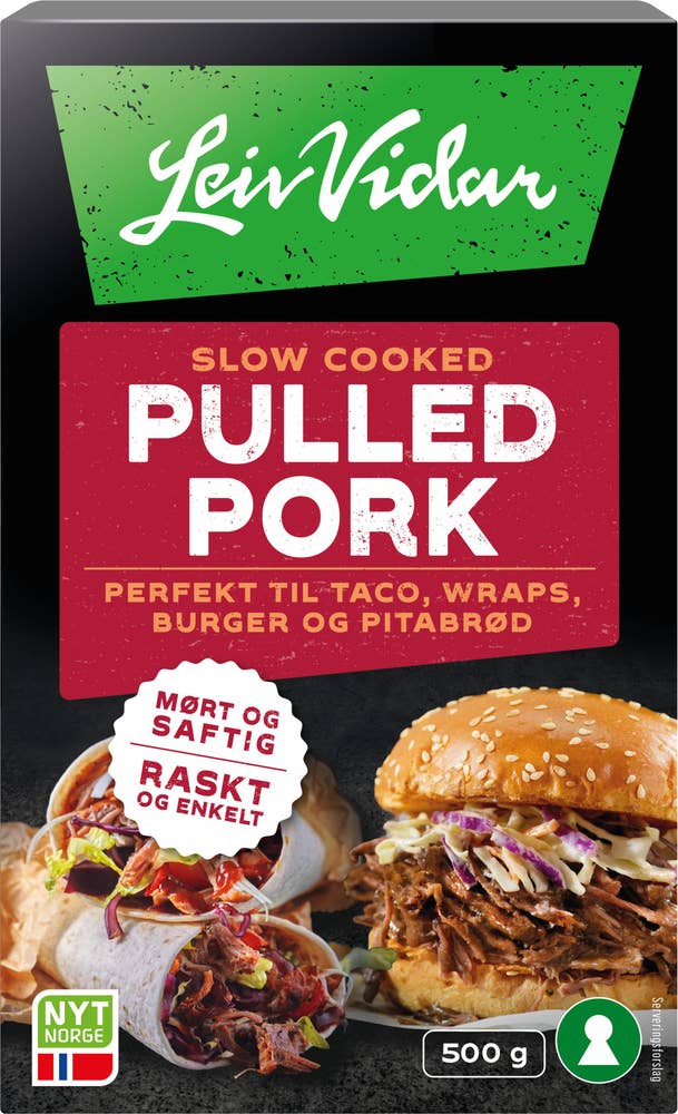 Leiv Vidar Pulled Pork Slow cooked