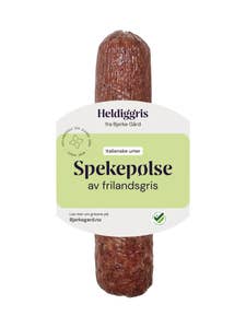 Heldiggris Spekepølse Italienske urter