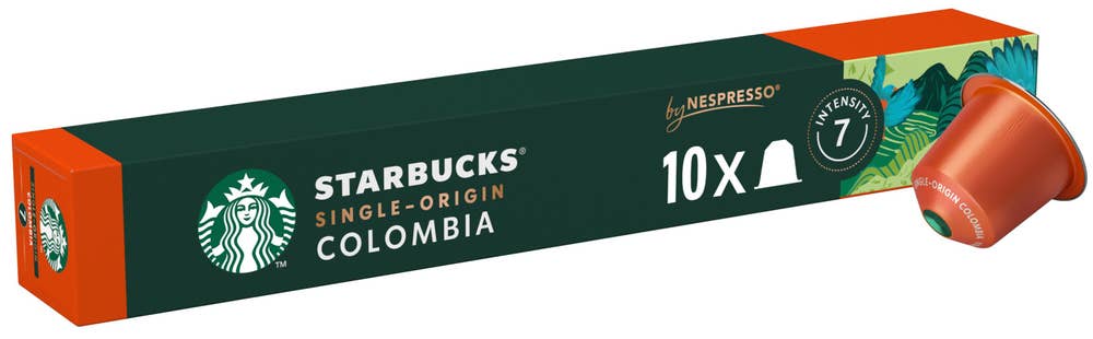 Starbucks Colombia 10 stk Intensitet 7