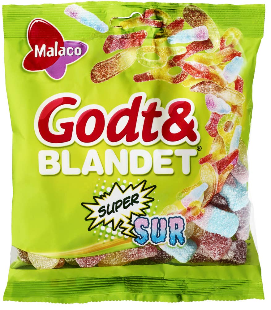 Malaco Godt & Blandet Supersur