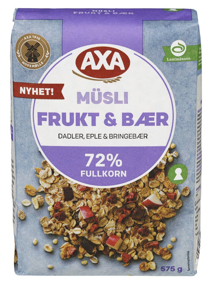 Axa Müsli frukt & bær