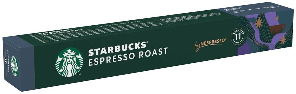 Starbucks Espresso Roast 10 kapsler, intensitet 11