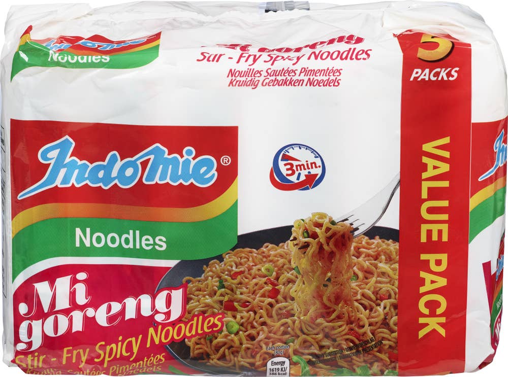 INDOMIE Mi Goreng Spicy Noodles 5x80g