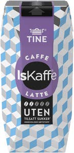 TINE IsKaffe Latte Uten Tilsatt Sukker