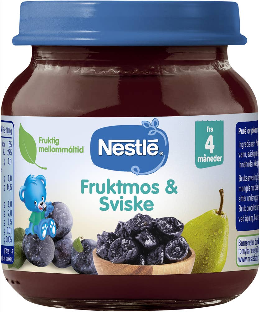 Sviskemos Fra 4 mnd, 125 g