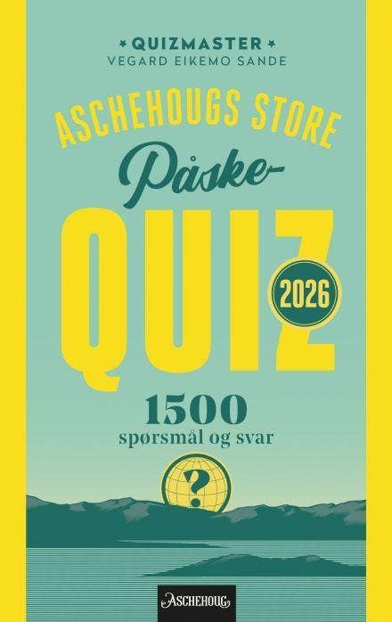 Bladcentralen Aschehougs store Påskequiz 2026