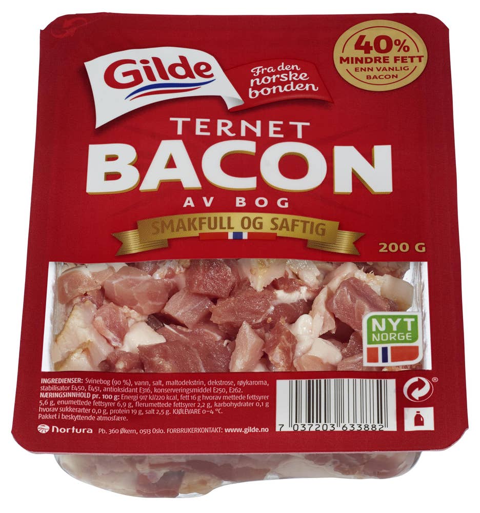 Gilde Ternet bacon av bog