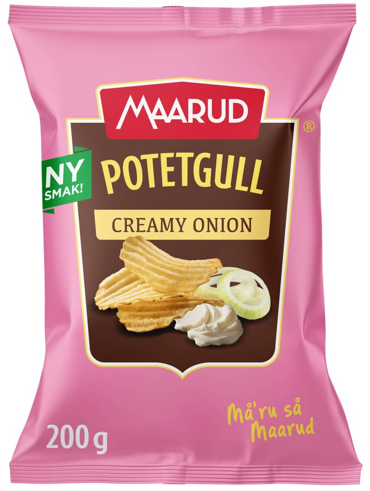 Maarud Potetgull rifla creamy onion