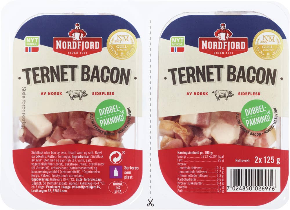 Nordfjord Ternet bacon