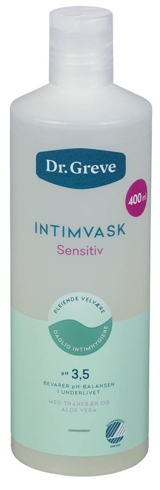 Dr. Greve Sensitiv intimvask Tranebær og aloe vera