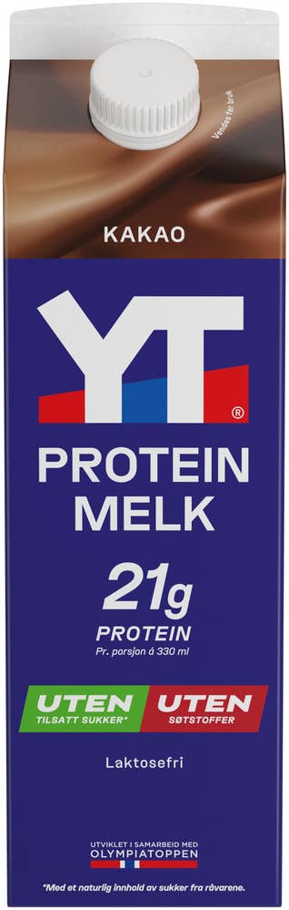 TINE YT proteinmelk Kakao