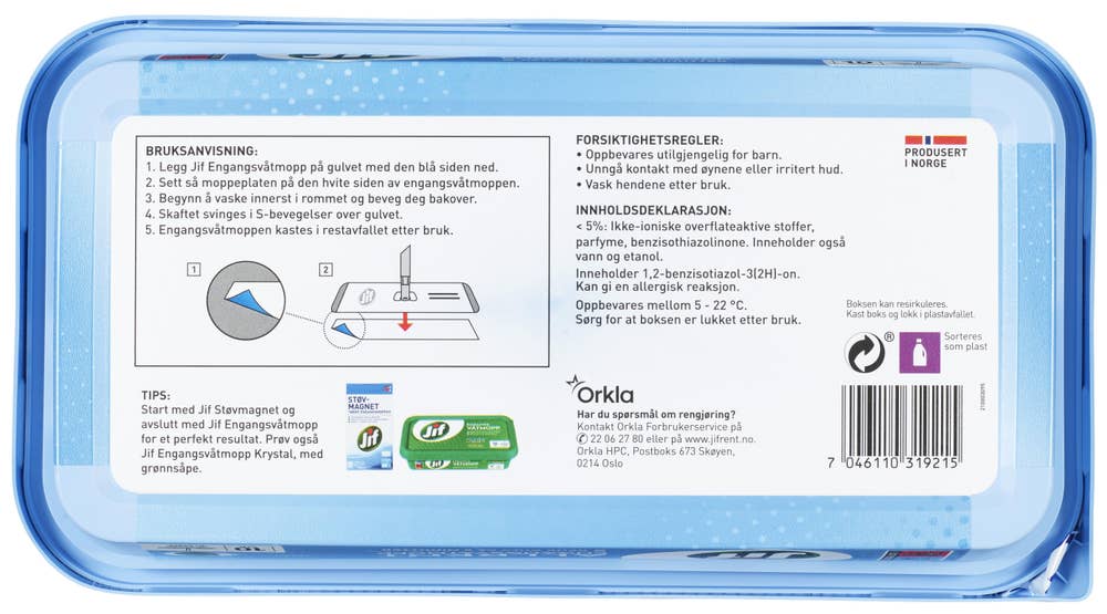 Jif Engangsvåtmopp Allrent