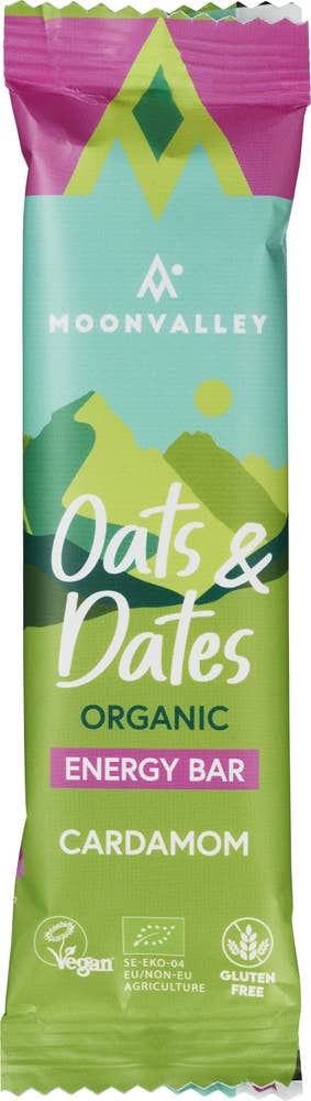 Moonvalley Økologisk energibar med kardemomme