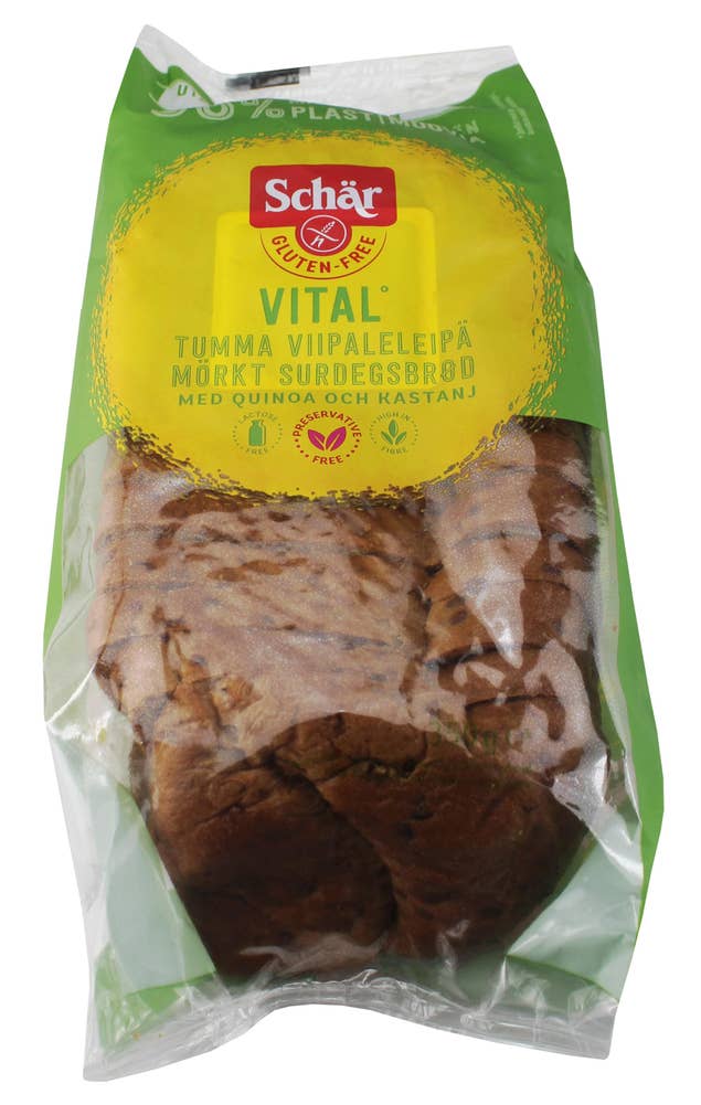 Schär Mørkt Brød Sandwich 400g