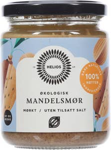 Helios Mandelsmør mørkt Økologisk