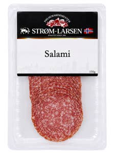 Strøm-Larsen Salami skivet