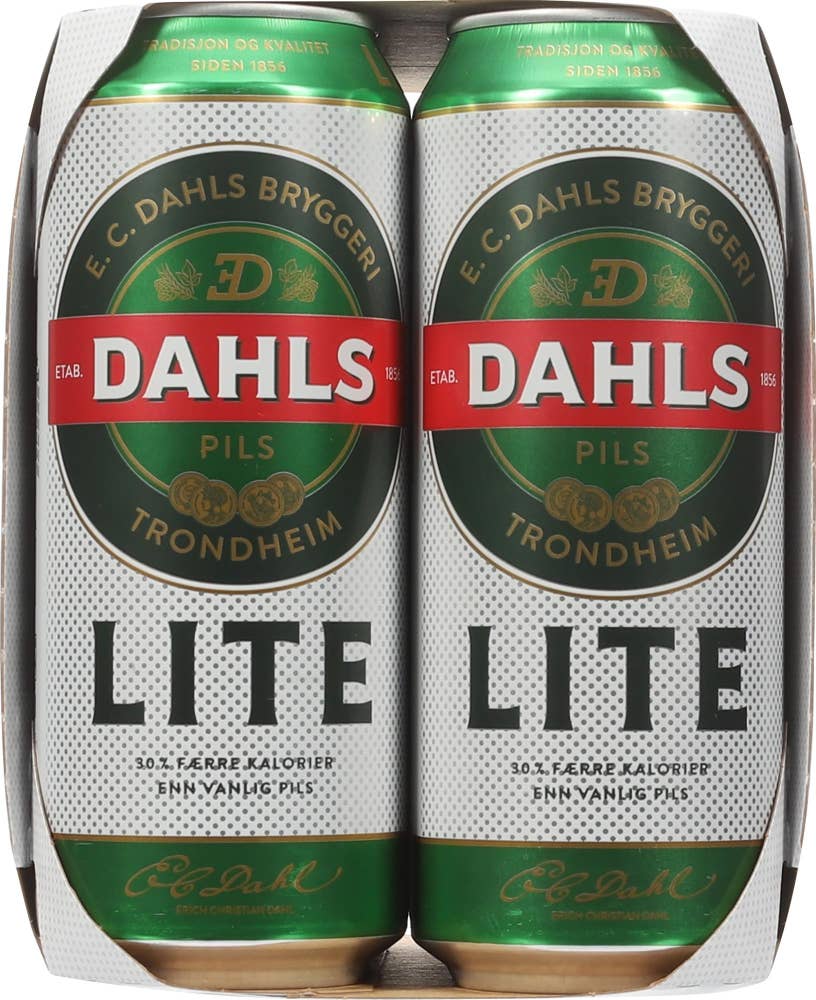 Dahls Pils Lite 6 x 0,33 l