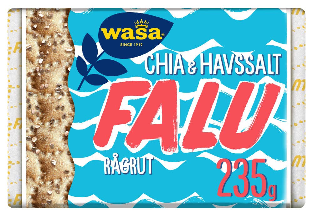 Wasa Falu Rågrut Chia & Havsalt