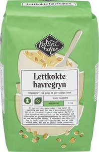 Kolonihagen Lettkokte Havregryn Økologisk