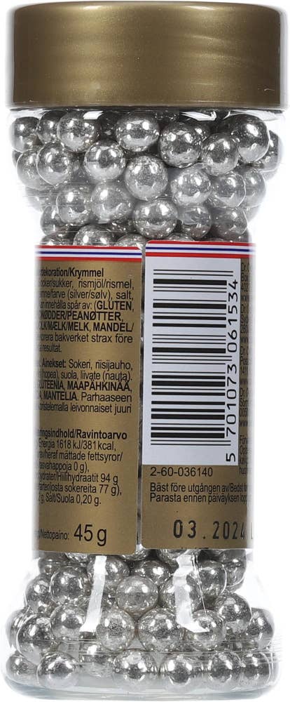Dr. Oetker Myke sølvperler