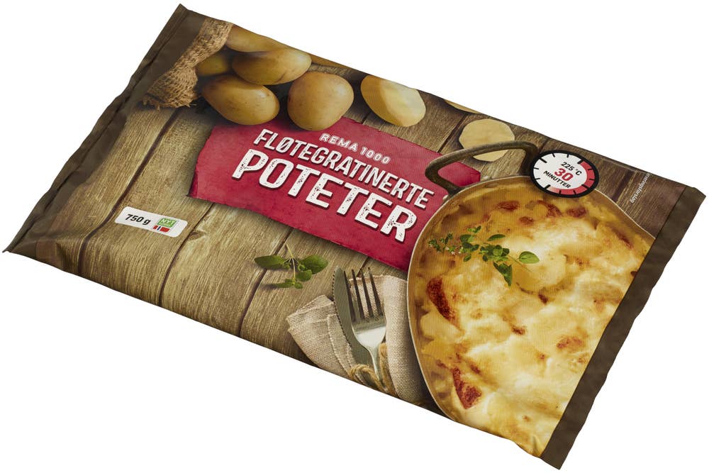 REMA 1000 Fløtegratinerte Poteter