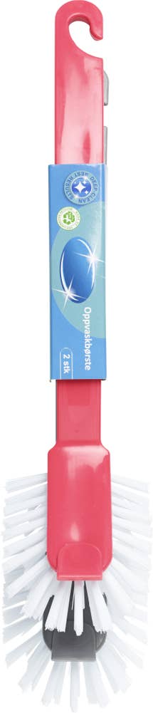 OPPVASKBØRSTE 2PK ASSORTERT