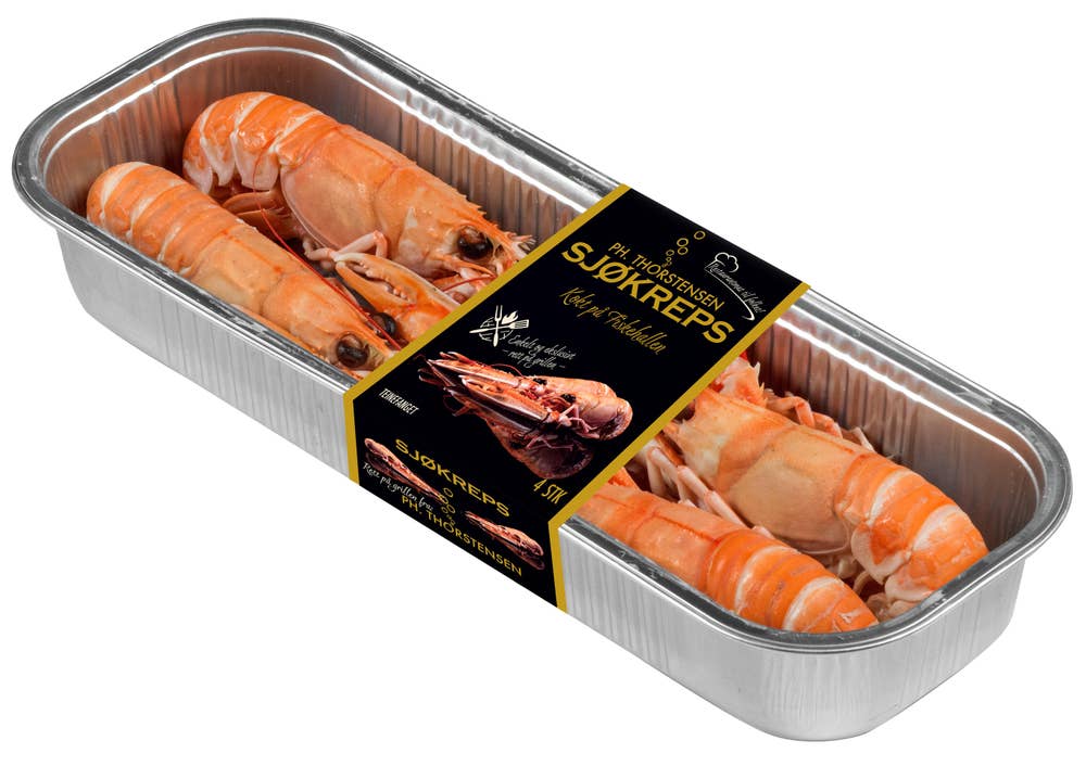 Ph. Thorstensen AS Kokt sjøkreps 4 Stk